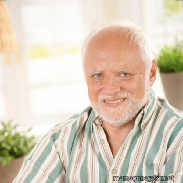 Harold Takes His Pills meme template